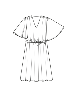 Robe en viscose n°106 | Burda Style 06/23