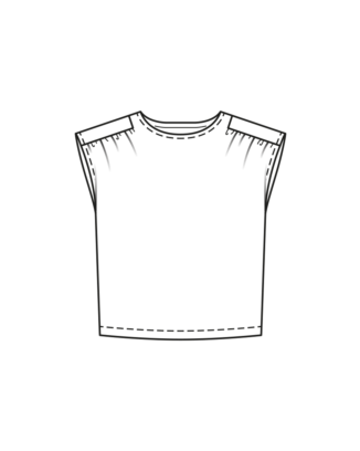 T-shirt en jersey n°107 | Burda Style 07/23