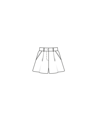 Short en coton n°116 | Burda Style 07/23