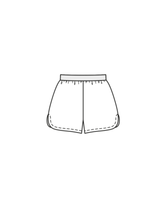 Short en polyester n°128 | Burda Style 07/23