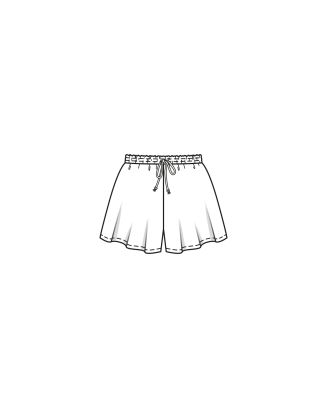 Shorts en polyester n°129 | Burda Style 07/23