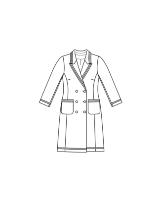 Robe en bouclé n°111 | Burda Style 08/23