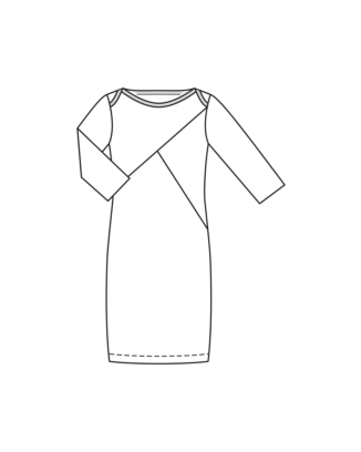 Robe en jersey n°124 | Burda Style 08/23