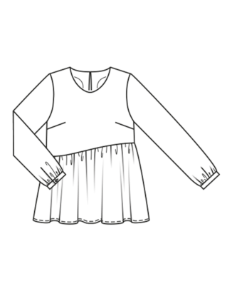 Tunique en coton n°104 | Burda Style 09/23