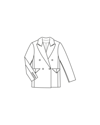 Blazer en viscose n°104 | Burda Style 10/23