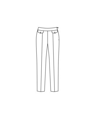 Pantalon en Denim n°122 | Burda Style 10/23