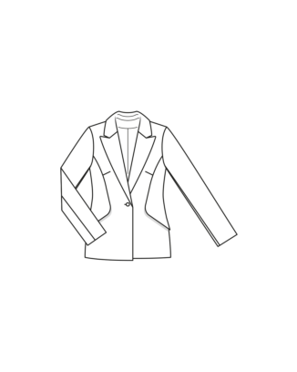 Blazer en crêpe n°116 | Burda Style 11/23