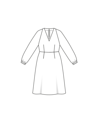 Robe en viscose n°118 | Burda Style 11/23