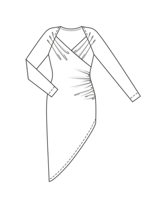 Robe en jersey n°102 | Burda Style 12/23