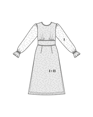 Robe en tulle n°104 | Burda Style 12/23