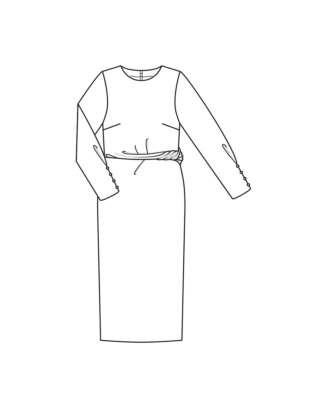 Robe en viscose n°114 | Burda Style 12/23