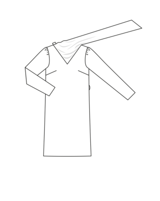 Robe en crêpe n°115 | Burda Style 12/23