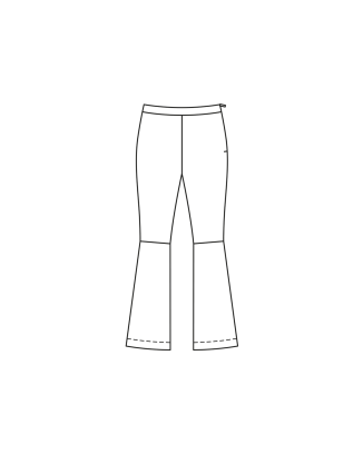 Pantalon en velours n°117 | Burda Style 12/23