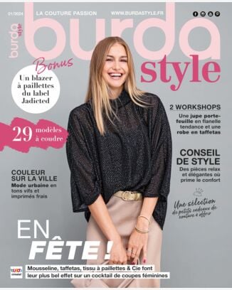 Burda Style janvier 2024 | e-magazine