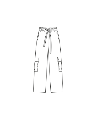 Pantalon en polyester n°120 | Burda Style 03/24