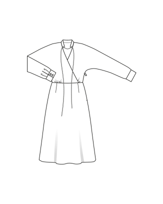 Robe en polyester n°108 | Burda Style 04/24