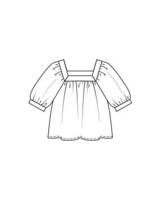 Blouse en voile n°111 | Burda Style 04/24