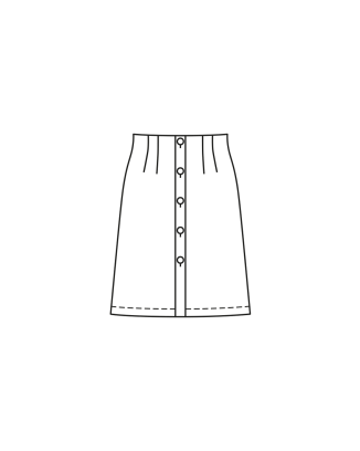 Jupe en twill n°118 | Burda Style 04/24