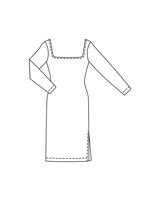 Robe en jersey n°122 | Burda Style 04/24