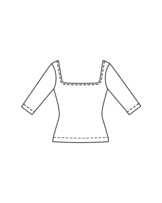 Top en jersey n°123 | Burda Style 04/24