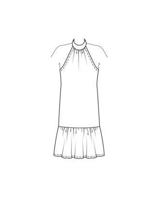 Robe en mousseline n°124 | Burda Style 04/24