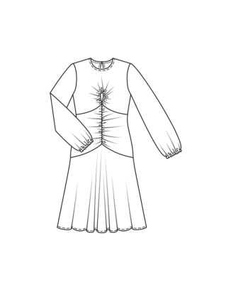 Robe en jersey n°110 | Burda Style 05/24