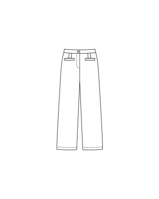 Pantalon en lin n°112 | Burda Style 05/24