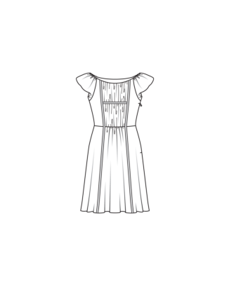 Robe en batiste n°128 | Burda Style 05/24 best of Burda Style 05/15