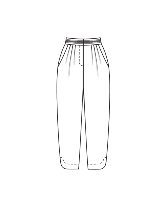 Pantalon en viscose n°102 | Burda Style 06/24