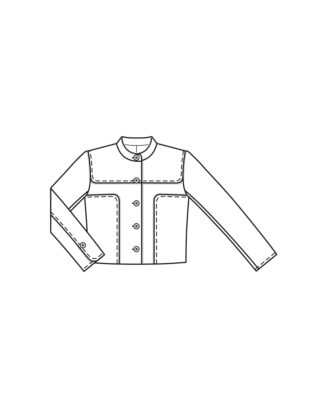 Veste en coton n°105 | Burda Style 06/24
