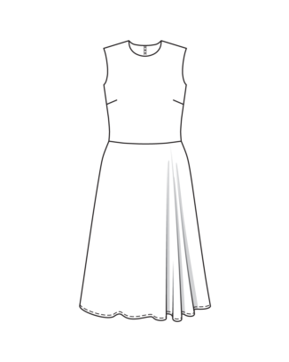 Robe en viscose n°109 | Burda Style 06/24