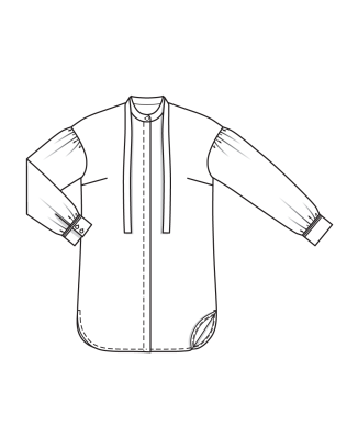 Chemisier en coton n°111 | Burda Style 06/24