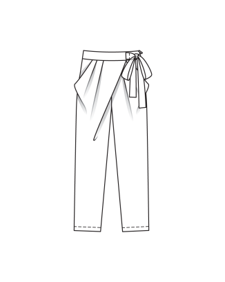 Pantalon en viscose n°116 | Burda Style 06/24