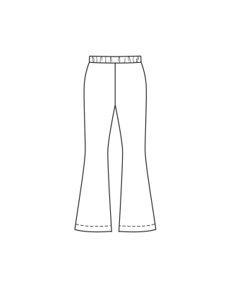 Pantalon en tricot n°117 | Burda Style 06/24