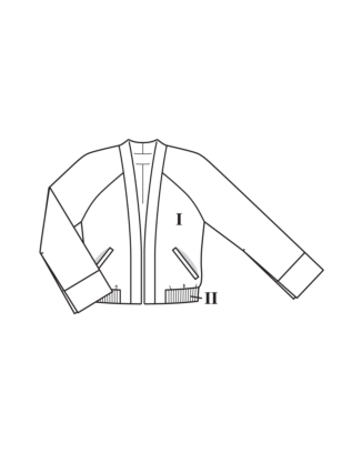 Veste en coton n°121 | Burda Style 06/24