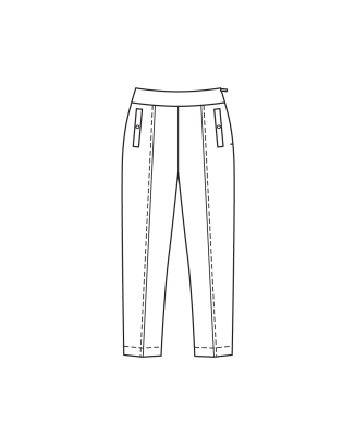 Pantalon en denim n°122 | Burda Style 06/24