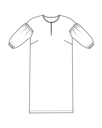 Robe en viscose n°124 | Burda Style 06/24