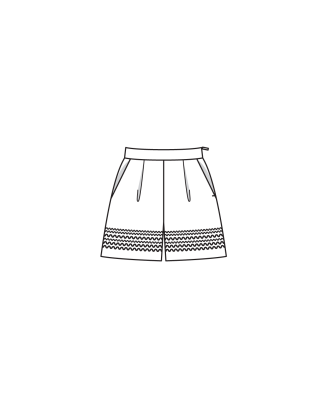 Short en bouclé n°133 | Burda Style 06/24 best of burda style 06/18