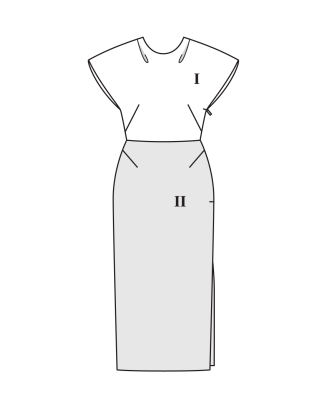 Robe en satin n°120 | Burda Style 08/24