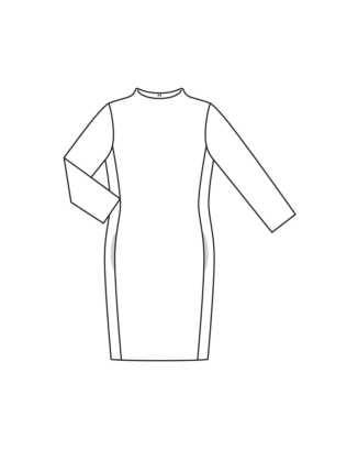 Robe fourreau en maille n°125 | Burda Style 08/24 best of Burda Style 01/19