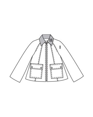 Veste en gabardine n°110 | Burda Style 11/24