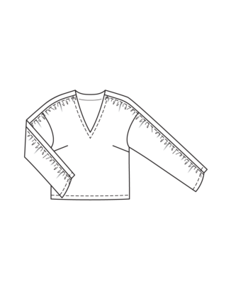 Blouse en viscose n°102 | Burda Style 01/25