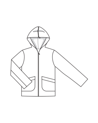 Manteau court en lainage n°112 | Burda Style 01/25