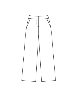 Pantalon en polyester n°119 | Burda Style 01/25