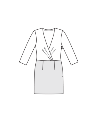 Robe en tulle n°126 | Burda Style 01/25 best of Burda Style 12/12