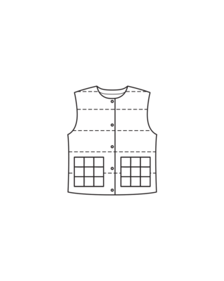 Gilet en nylon n°118 | Burda Style 02/25
