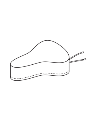 Housse de selle (petite et grande) en coton n°128 | Burda Style 02/25