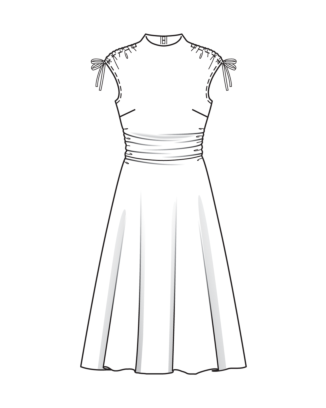 Robe en viscose n°103 | Burda Style 03/25