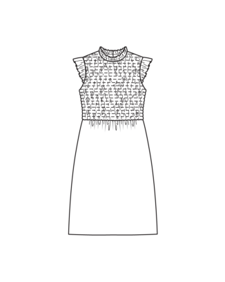 Robe en  viscose n°111 | Burda Style 03/25