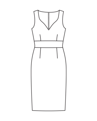 Robe en tweed n°103 | Burda Style 04/25